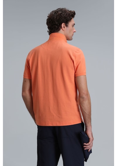 Lufian Erkek Laon Smart Polo T-shirt 111040164 K.turuncu Turuncu