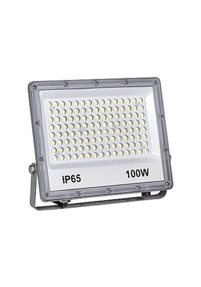 Jupıter Projektör 100w 6500k Beyaz Işık Metalik Gri Ip65 - Lp504-6500k