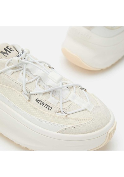 A001 White Sneaker Günlük Erkek 80d2490100-n001 Moon Boot Moon247 Xlace Black Beyaz