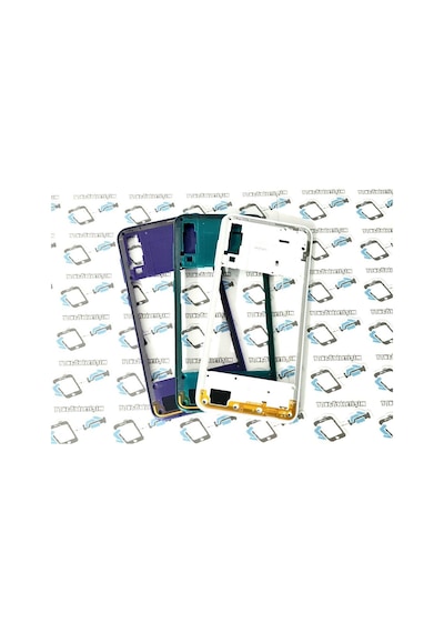 Samsung Galaxy Uyumlu A30S Kasa Arka Pil Batarya Kapağı (Yan Tuş) (235102184)