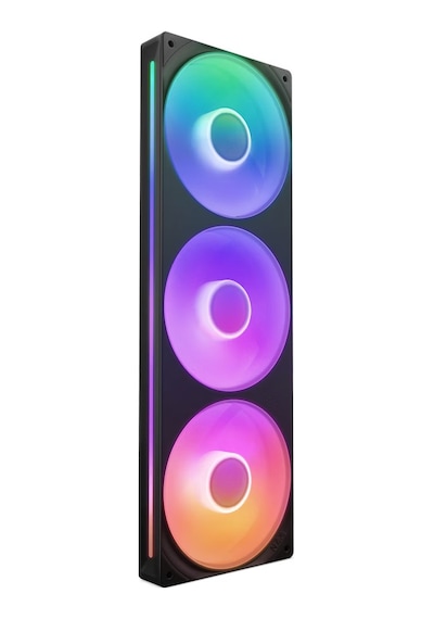 Nzxt F360 Rgb Core Black 360 Mm Fan Rf-u36hf-b1