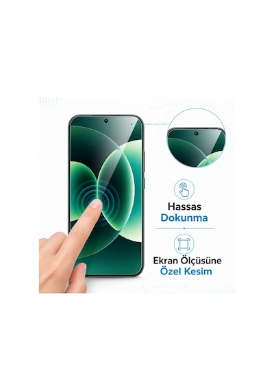 Xiaomi 17 Ekran Koruyucu 9h Parlak Nano 6.3 İnç Şeffaf