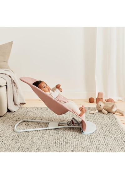 BabyBjörn Pastel Oyuncaklı Bliss Ana Kucağı Petal Woven Dusty Pink