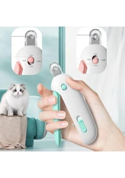 Muhtelif Törpülü Hazneli Ayarlanabilir 1-3,5 Mm Kademeli Kedi & Köpek Tırnak Makası