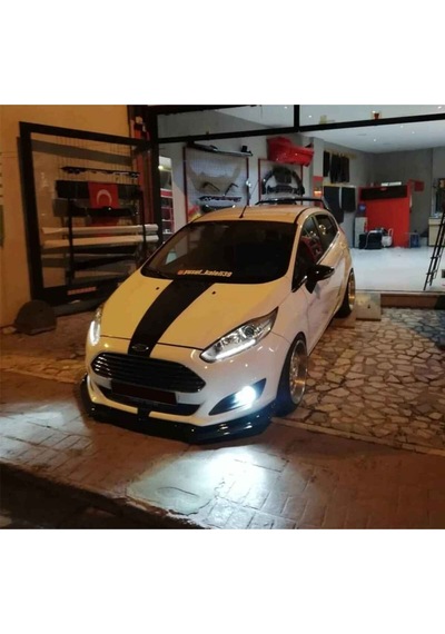 Sm Motors Ford Fiesta 2002-2020 Ön Tampon Eki Bodykit Karlık Lip123pionablack221