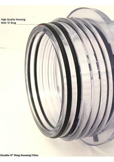 Esli 10 Şeffaf Housing 1/4'' Çift Contalı-22000115