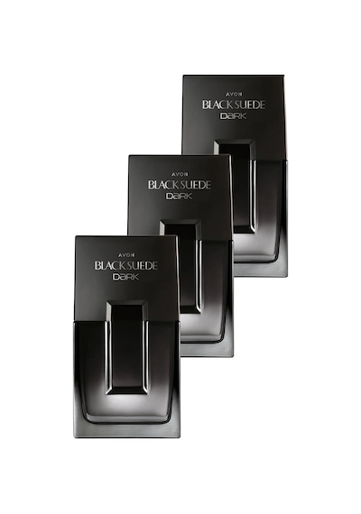 Avon Black Suede Dark Erkek Parfüm EDT 3 x 75 ML
