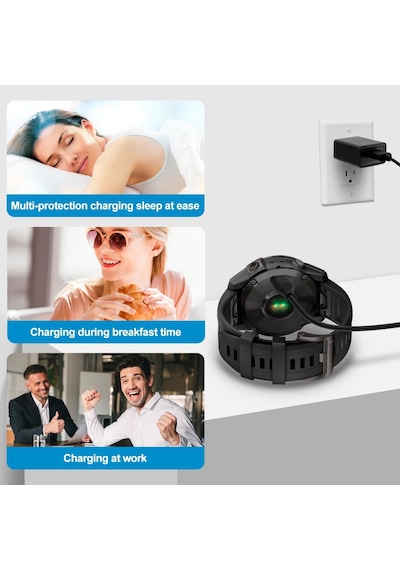 Garmin İle Uyumlu Usb Şarj Kablosu Active S, Epix, Fenix, Forerunner, Venu, Vivoactive, Enduro, Instinct, Approach, Swim, Move Luxe Modelleri İle Uyumlu Hızlı Şarj Ve Veri Transferi Çok Renkli Garmin İle Uyumlu Usb Şarj Kablosu Active S, Epix, Fenix, Forerunner, Venu, Vivoactive, Enduro, Instinct, Approach, Swim, Move Luxe Modelleri İle Uyumlu Hızlı Şarj Ve Veri Transferi Çok Renkli