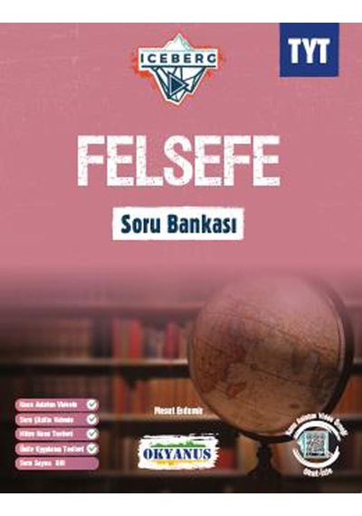 TYT Iceberg Felsefe Soru Bankası -  Okyanus Eğitim