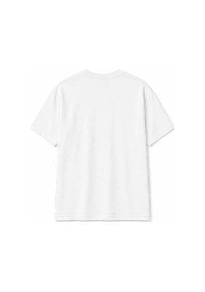 Hzr Wear Erkek Enjeksiyon Baskılı Basic Tişört Bisiklet Yaka Regular Fit %100 Pamuk Beyaz