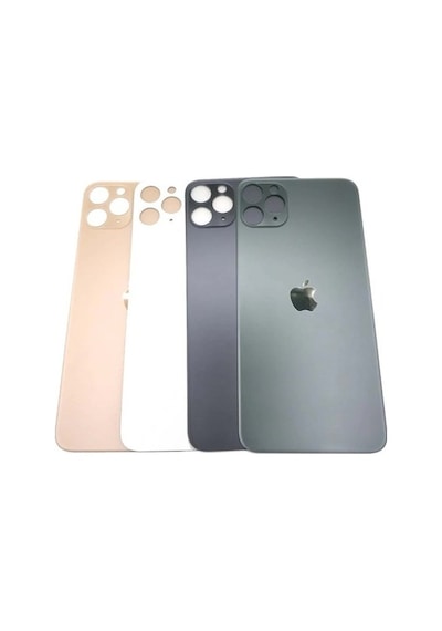 Apple Uyumlu iPhone 13 Pro Arka Kapak Cam Batarya Pil Kapağı Laser Kesim (546849874)
