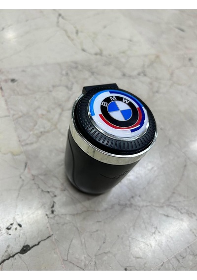 Bmw 50. Yıl Logolu Işıklı Siyah Küllük Üstten Bastırmalı
