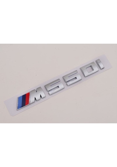 Bmw M550i Bagaj Yazısı Krom