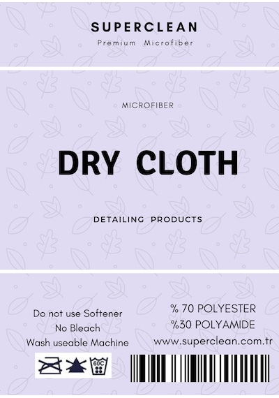 Superclean Mikrofiber Bez 20 Adet