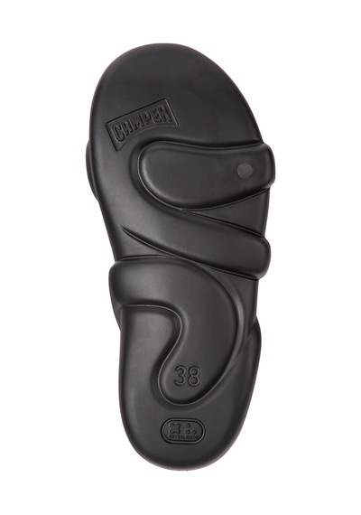 Sandalet Kadın K201636-001 Camper Kobarah Flat Black Siyah
