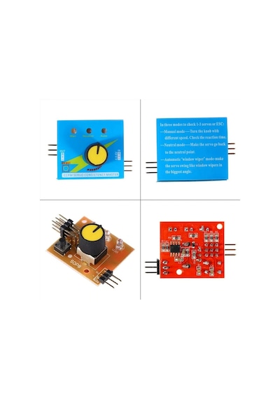 Servo Motor Test Cihazı Servo Tester 3 Kanal Ecs