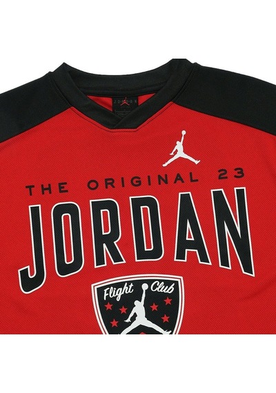 Jordan I23 Fast Break Jersey Çocuk T-shirt 95g369-u10 Kırmızı