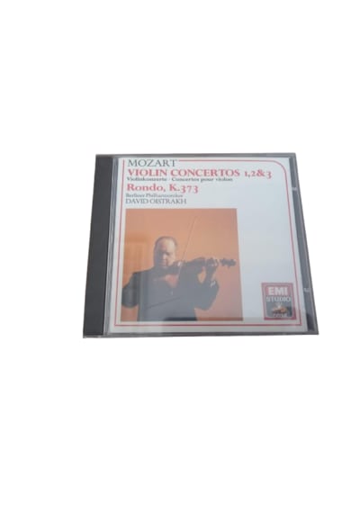Mozart Cd Vıolın Concertos 1, 2 & 3 Davıd Oıstrakh