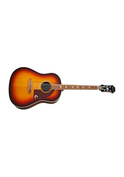 Epiphone Masterbilt Texan Elektro Akustik Gitar Faded Cherry