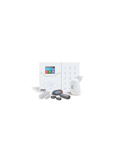 Spy Sp-301ıp Dahili Tcp-ıp / Gsm /4g Destekli Kablosuz Alarm Seti 1pır,1mc,2kmd.