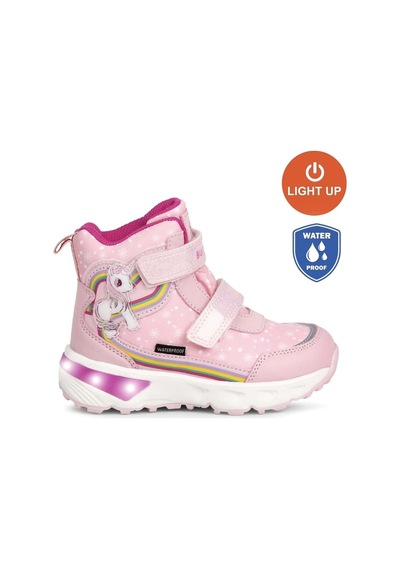 Mommy Go Buckhead Kız Çocuk Unicorn Işıklı Su Geçirmez Bot Pembe Buck3033 Diğer