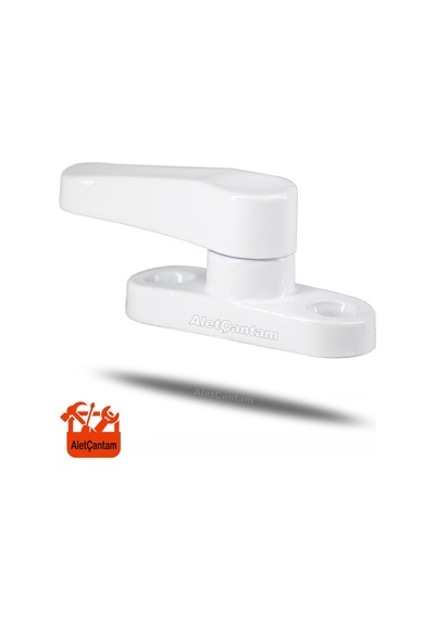 Pvc Çocuk Emniyet Mandalı Beyaz metal-zamak 1 Adet