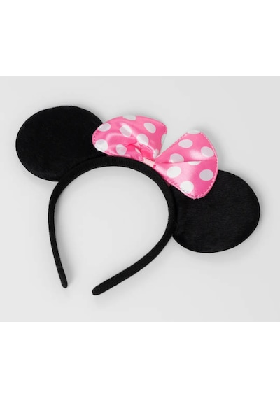 Pembe Fiyonklu Minnie Mouse Tacı Çok Renkli