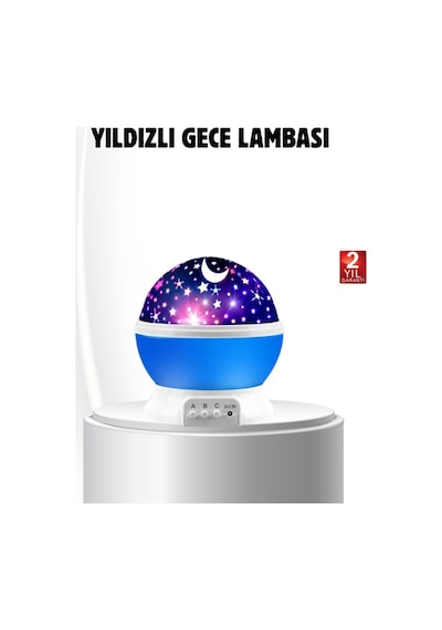 Led Gece Lambası 6 Renk Seçenekli Yumuşak Işıklı Uyku Yardımcı Lamba Diğer