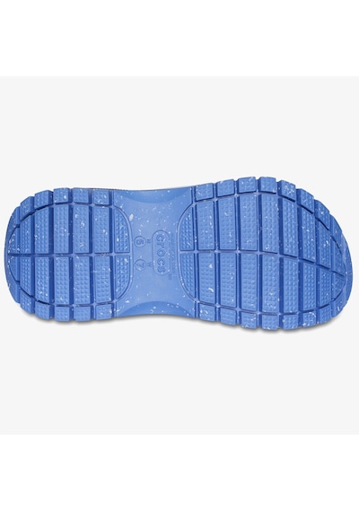 Crocs Classic Mega Crush Kadın Mavi Terlik Düz 207988 Mavi