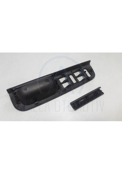 Volkswagen Passat B5 Cam Dügme Çerçevesi + Kapak Sol Ön Siyah 362859958
