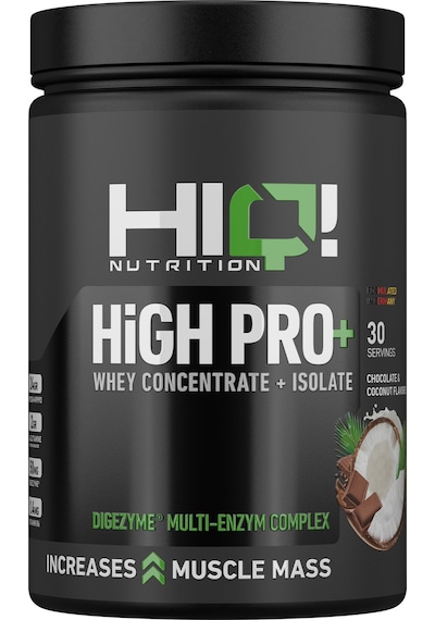 Hıq High Pro+ 900gr Chocolate&coconut Flavored