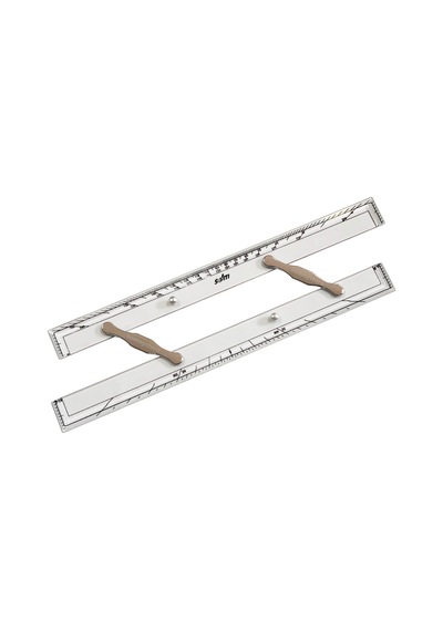 Sdm Gemici Cetveli Paralel Cetvel 45cm Metal Parçalı