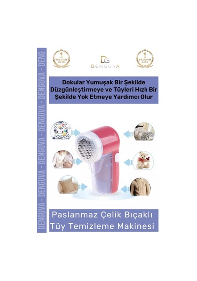 Tüytoplayıcı Lüks Pilli Tiftik Kazak Tüy Toplama Alıcı Giysi Paslanmaz Çelik Mavi Tüy Temizleme Mak Çok Renkli