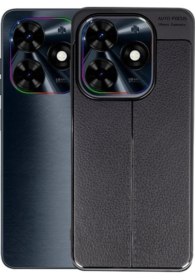 Mey İthalat Tecno Spark Go 2024 Kılıf Auto Focus Kapak - Siyah