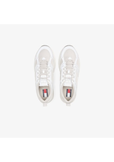 Tommy Hilfiger Tommy Jeans Suede Mix Archive Runners Erkek Gri Spor Ayakkabı Em0em01601 Gri