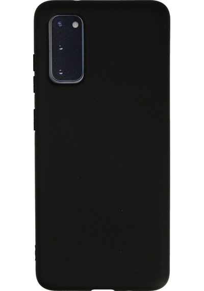 Samsung Galaxy  Uyumlu,  S20 Kılıf Nano İçi Kadife Silikon - Siyah