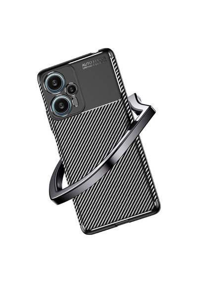 Poco F5 Kılıf Klfs Negro Silikon Kapak - Siyah Siyah