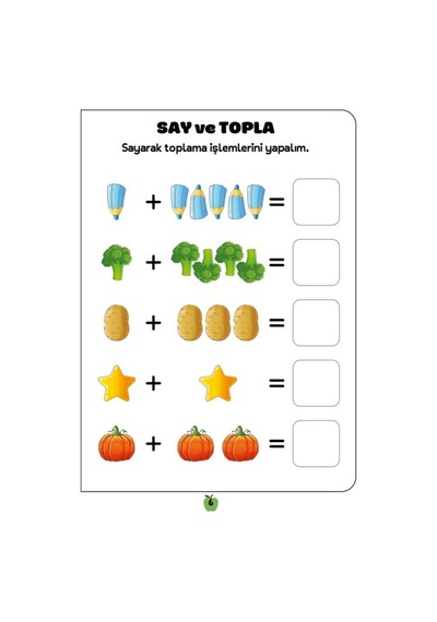 Okul Öncesi Ve Birinci Sınıflar Yaz-sil Matematik Öğren