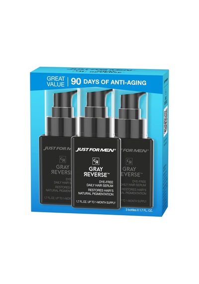 Just For Men Gray Reverse Gri Azaltıcı Günlük Saç Serumu 3x50ml