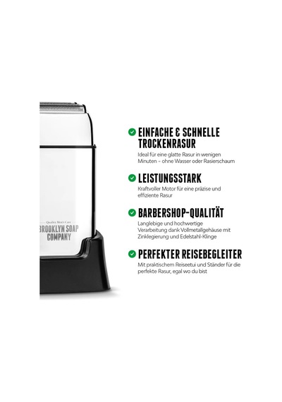 Brooklyn Soap Company Brooklyn Shaver - Erkekler İçin Elektrikli Tıraş Makinesi - Kusursuz Kuru Tıraş İçin Sakal Düzeltici - Led Ekranlı Ve Usb-c Şarjlı Elektrikli Tıraş Makinesi Brooklyn Soap Company Brooklyn Shaver - Erkekler İçin Elektrikli Tıraş Makinesi - Kusursuz Kuru Tıraş İçin Sakal Düzeltici - Led Ekranlı Ve Usb-c Şarjlı Elektrikli Tıraş Makinesi