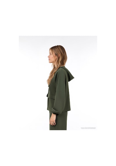Yargıcı Regular Kapüşonlu Yaka Uzun Kol Sweatshirt 26kksw9005l 014 Yeşil