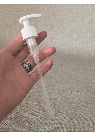 Plastik Sıvı Sabun Pompası Beyaz - Losyon Krem Pompası
