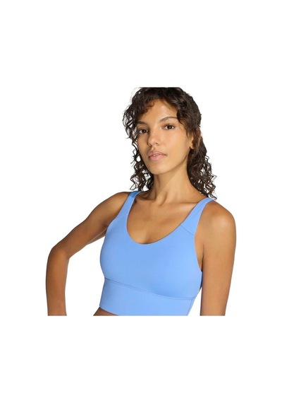 Adidas W 3ss Ess Ms Kadın Mavi Sporcu Sütyeni Hz0873