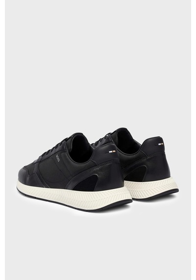 Boss Logolu Sneaker Ayakkabı Erkek Ayakkabı 50568757 001 Siyah