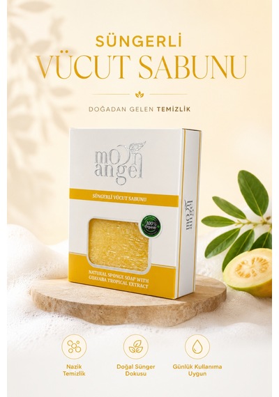 Süngerli Sabun Doğal Güzellik Tropical Extract Vücut Sabunu Tropikal