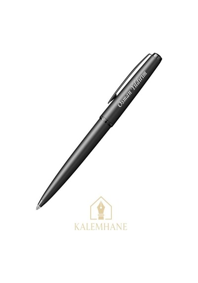 Kalemhane Scrikss Kişiye Özel Tükenmez Kalem Özel Kutulu Ömür Boyu Garantili Hediye Paketli Siyah