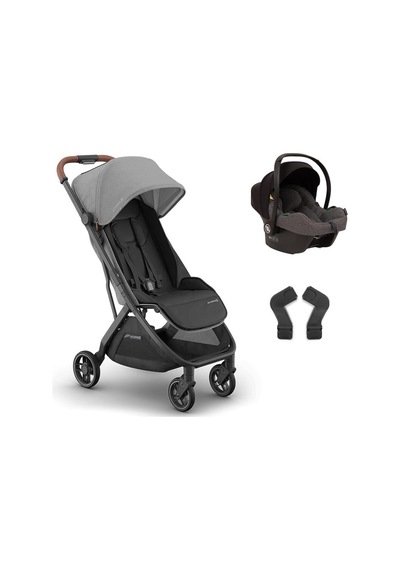Uppababy Minu V3 Cosmo Travel Sistem Bebek Arabası Greyson - Grey