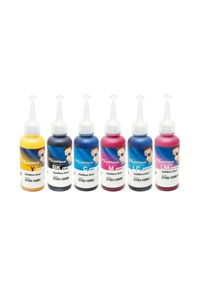 İnktec Sublinova Epson Uyumlu Süblimasyon Mürekkep 6X100 ML Set (D