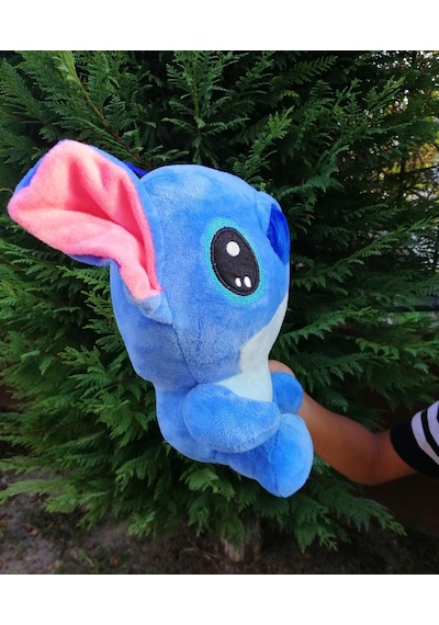 İthal Ürün Lilo & Stitch Stiç Figür Peluş Oyuncak Uyku & Oyun Arkadaşı Büyük Boy 24 CM