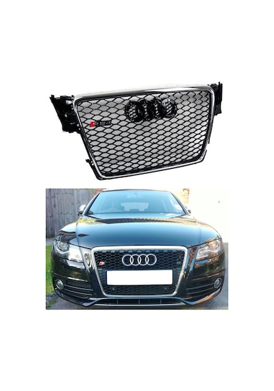 Audi A4 Ön Panjur Izgara Rs4 Model 2008-2011 B8